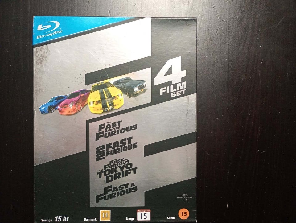 The fast and the furious , Blu-ray, action