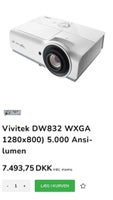 Projektor, VIVITEK, VIVITEK DW832 wxg