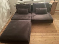 Sofa, bomuld, 3 pers.