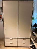 Garderobeskab, Ikea TRYSIL, b: 118 d: 61 h: 202