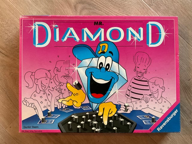 Diamond, brætspil, Komplet spil. Fast pris.