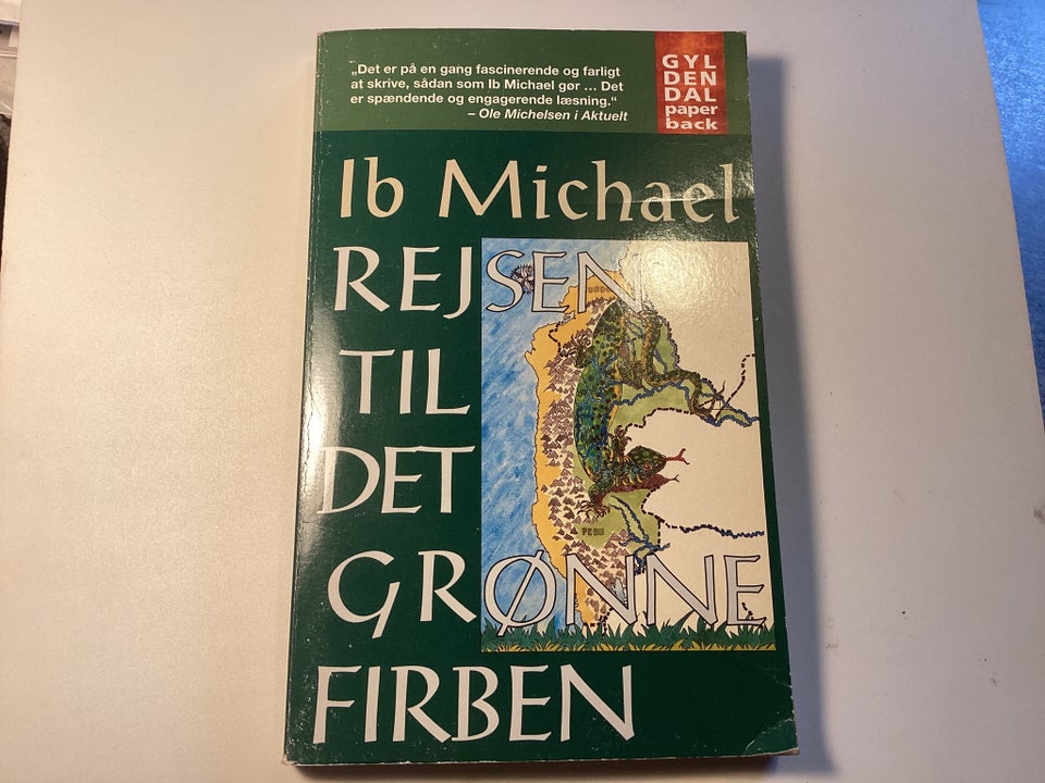 Rejsen til det grøne firben , Ib Michal , genre: roman