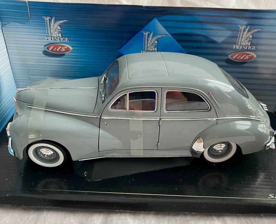 Modelbil, Peugeot 203. 1954. Solido, skala 1:18