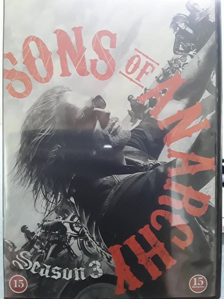 Sons of Anarchy sæson 1-2-3, DVD, TV-serier