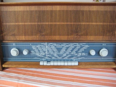 Rørradio, Bang & Olufsen, Mini Moderne 607, God, Flot radio med en lækker lyd, som man kun finder i 