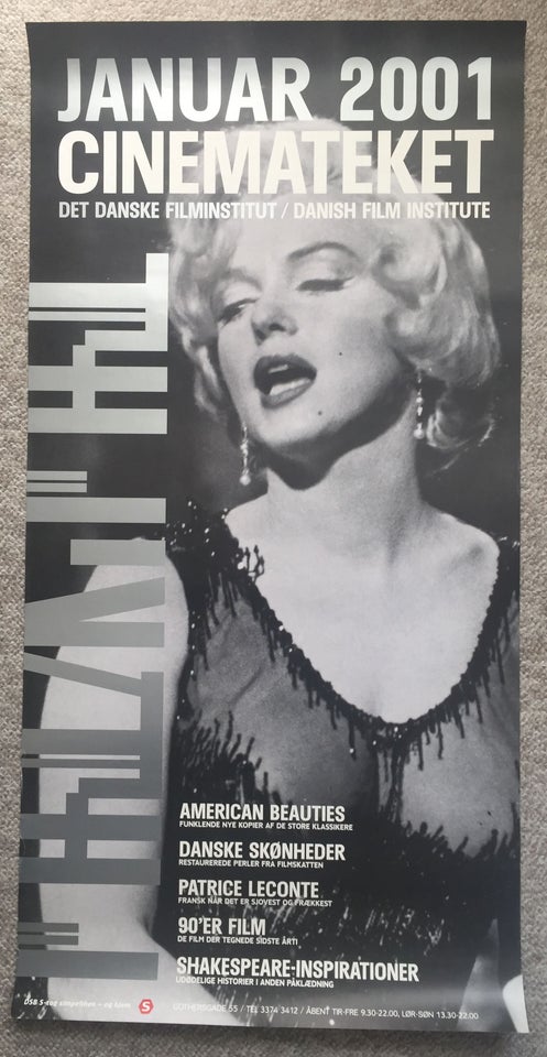 Plakat (kan sendes), motiv: Marilyn Monroe (2), b: h: 100 – dba.dk – Køb og Salg af Nyt og Brugt
