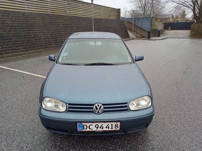VW Golf IV, 2,0 Comfortline, Benzin, 2003, km 230000, blå, nysynet, ABS, alarm, 3-dørs, centrallås, 