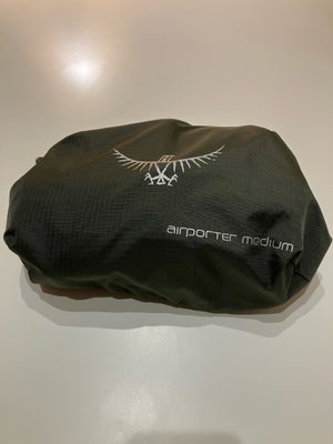 Flightbag til rygsæk - Osprey Airporter Medium, Kan også bruges som separat taske (skulderrem+rum ti