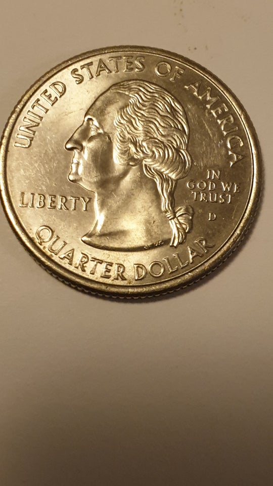 Amerika, mønter, Quarter dollar