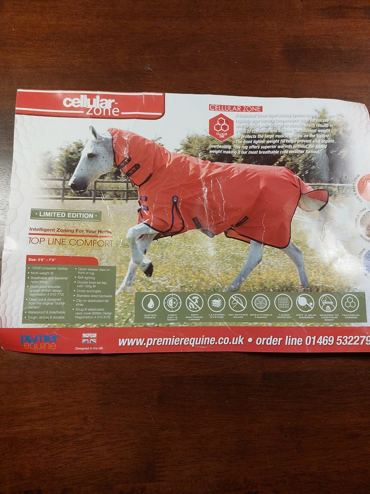 Dækken, Premier equine, vinter 450 g