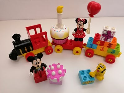 Lego Duplo, Mickey & Minnies Fødselsdagstog
Nr10941, Næsten komplet
Sælges som vist på billedet
