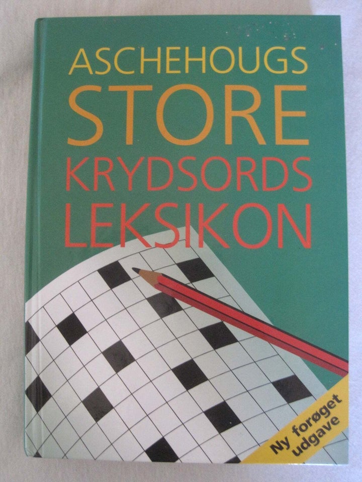 krydsords leksikon, Aschehougs, anden bog