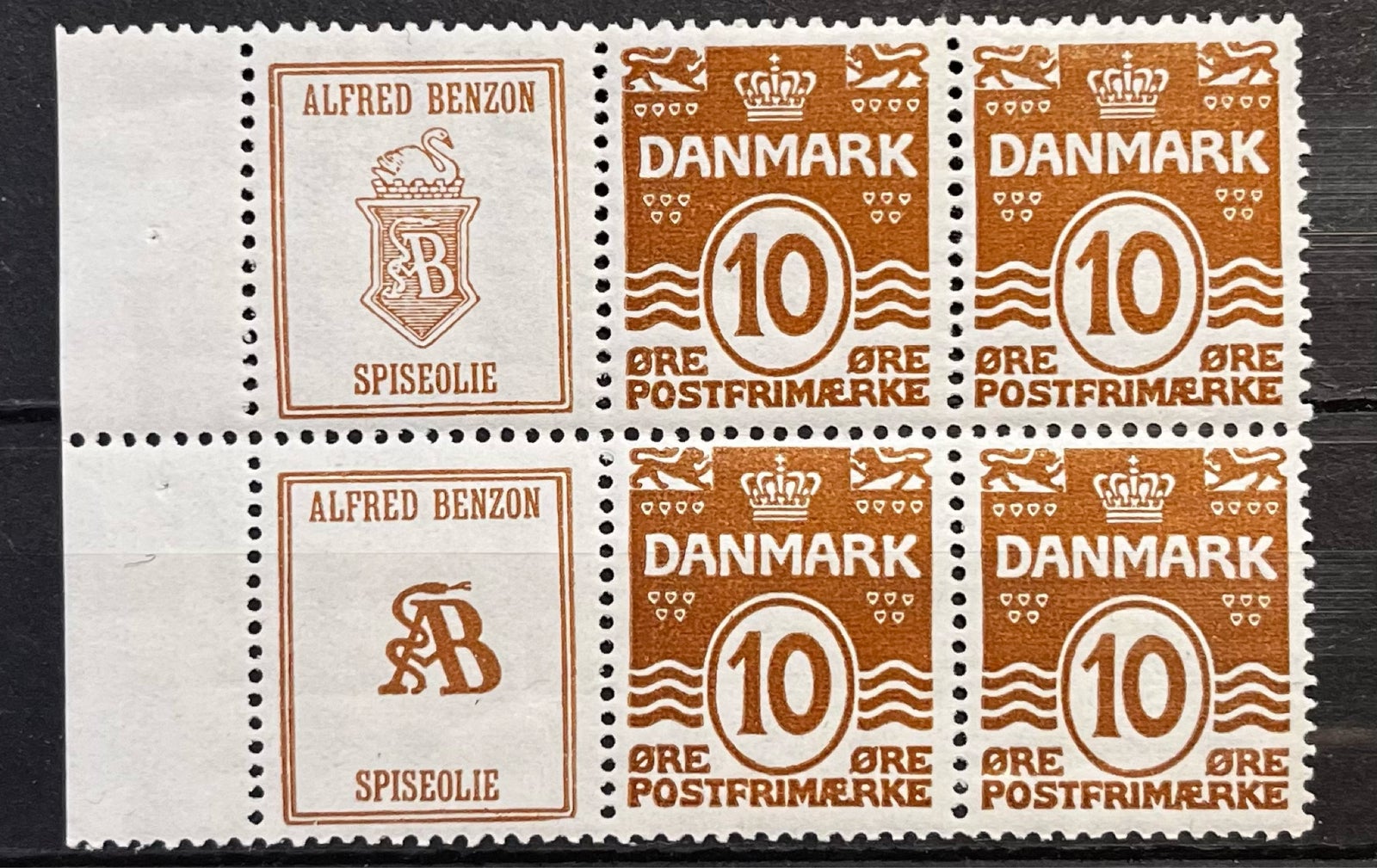Danmark, ustemplet, Reklame no. 57/58
