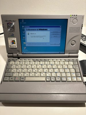 Toshiba Libretto 70CT, 32MB GB ram, 1,5GB HDD GB harddisk, Rimelig, Super fin Toshiba Libretto 70CT 
