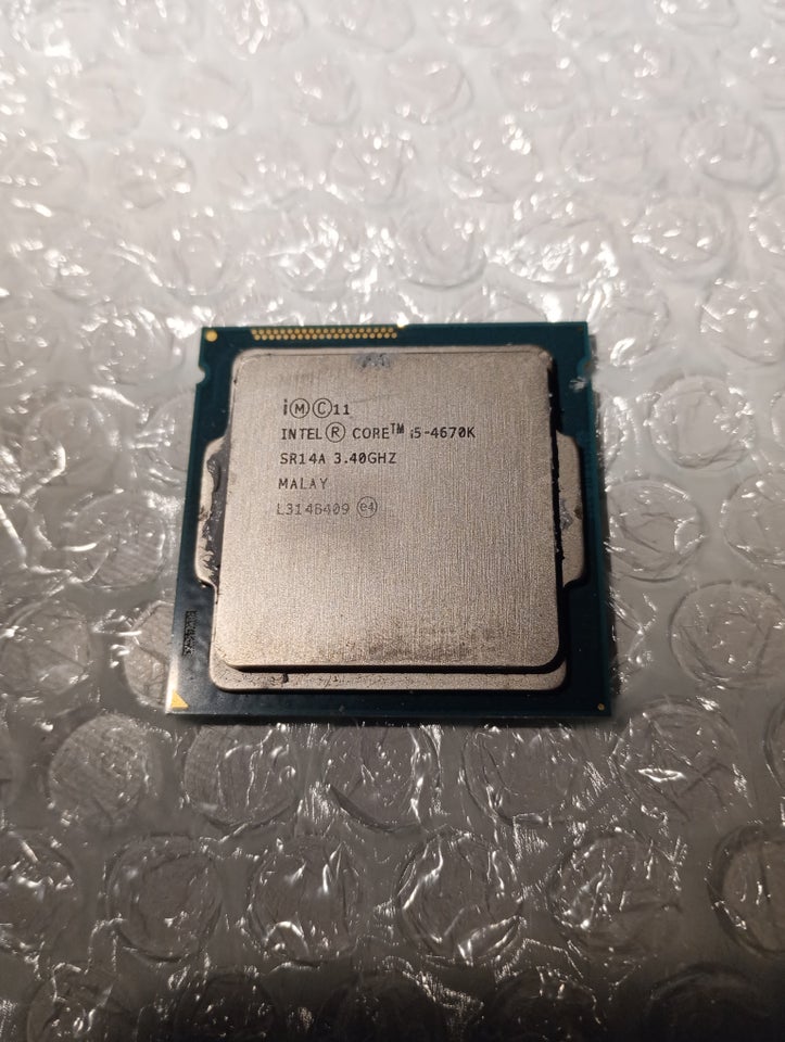 i5 4670k Intel dba K b og Salg af Nyt og Brugt