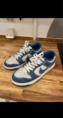 Sneakers, Nike, str. 42,5,  God men brugt, Nike dunk low, industrial Blue sashiko