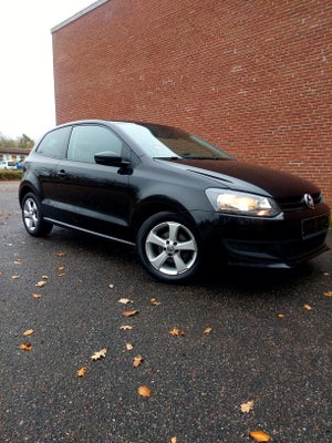 VW Polo, 1,0 Fresh, Benzin, 2014, km 234000, sort, nysynet, aircondition, ABS, airbag, alarm, 3-dørs