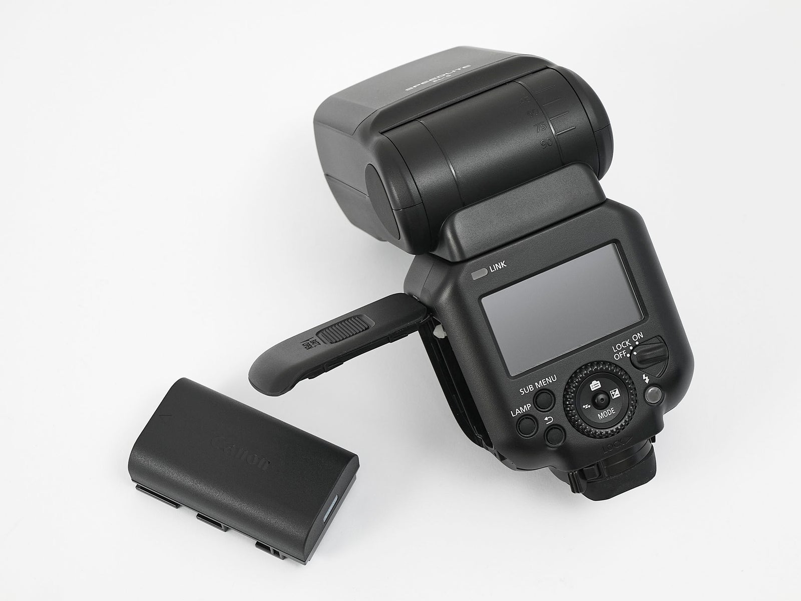 Canon, EL-5 flash m. ST-E10 transmitter, Perfekt
