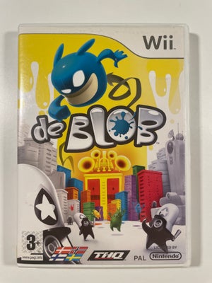 De Blob, Nintendo Wii, De Blob.

Komplet med manual.

Kan spilles på: 
Nintendo DS, DS Lite, DSI, DS