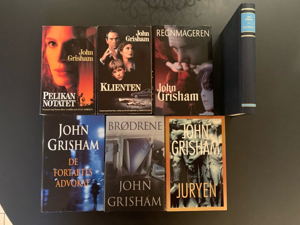 John Grisham romaner, John Grisham , genre: krimi og