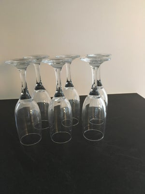 Glas, 6 Holmegaard Idéelle Champagneglas 23 cl , Holmegaard Idéelle 1. Sortering., 6 Holmegaard Idée