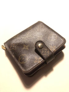Louis Vuitton Monogram Canvas Clemence Zippy Wallet Coin Purse Brown Cloth  ref.501878 - Joli Closet