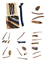 Blandet legetøj, Tryllestave , Unikke håndlavede