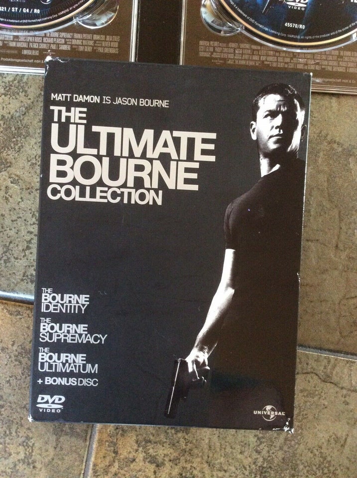 The Ultimate Bourne Collection (4 stk), DVD, action