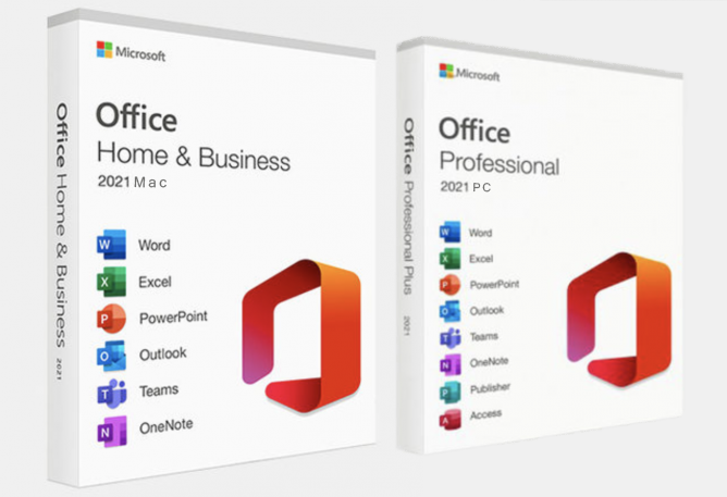 Microsoft Office 2021 (Mac&PC), Office 2021