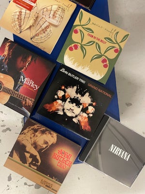 Bob Marley, Xavier Rudd, Nirvana, dizzy miss Lizzy: Blandet cd’er , andet, Blandet cd’er
Bob Marley 