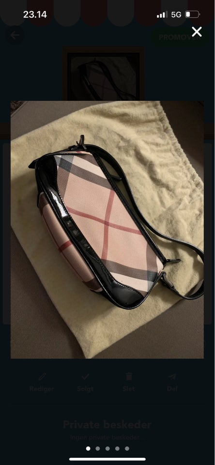 Håndtaske, Burberry