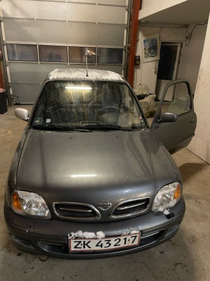 Nissan Micra, 1,0 Active, Benzin, 2002, km 85000, 3-dørs, Nissan Micra 2002 – Velholdt og driftssikk