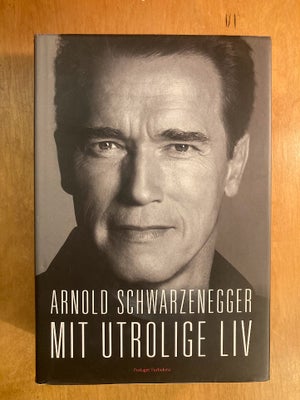 MIT UTROLIGE LIV, Arnold Schwarzenegger, Hardcover - superpæn stand
1. udgave, 1. oplag
Udsolgt fra 