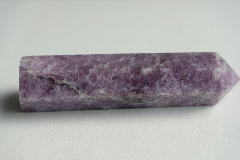 Smykker og sten, Krystal stav - Lepidolit