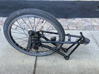 Foldecykel, Brompton baggaffel, 3 gear