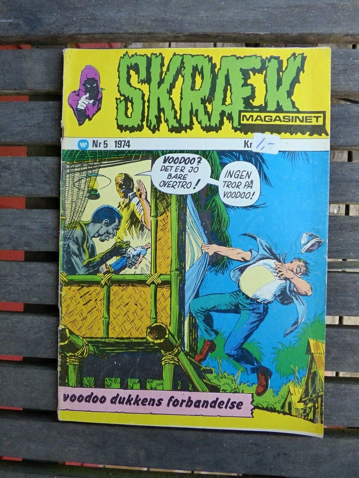 Skrækmagasine nr. 5/1974, Tegneserie