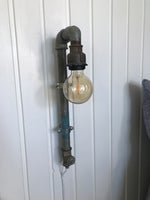 Væglampe, Rå industrilampe