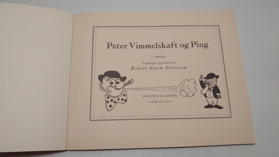 Peter og Ping, Storm P., genre: humor