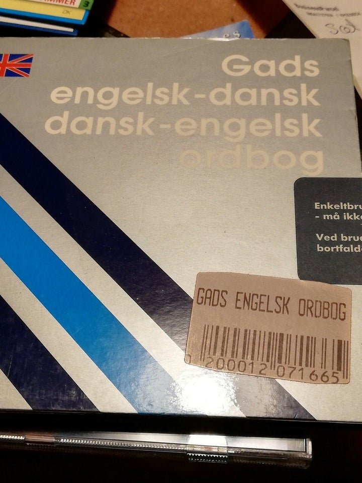 Gads engelsk felsk-dansk, dansk-engelsk ordbog, Gads