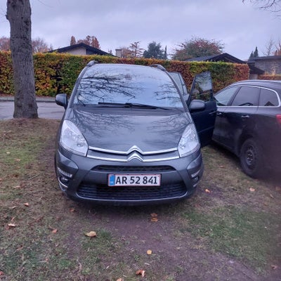 Citroën Grand C4 Picasso, 1,6 e-HDi 115 Exclusive 7prs, Diesel, aut. 2014, km 220000, koksmetal, træ