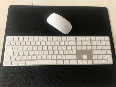 Tastatur, Apple Magic Tastatur & mus, Apple (MQ052DK/A) Magic Keyboard med numeriske tas, Perfekt, A