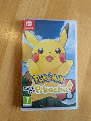 Pokémon Let's Go Pikachu, Nintendo Switch, God stand.
Kan afhentes i 3660 Stenløse eller sendes efte