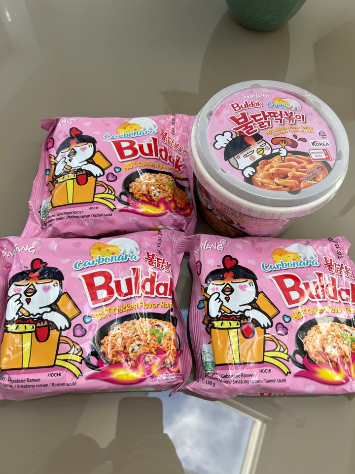 Slik og snacks, Buldak nudler