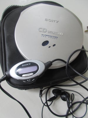 Discman, Sony, D-EJ915, God, Virker som den skal. Sidste generations discman fra Sony 1999. Jog proo