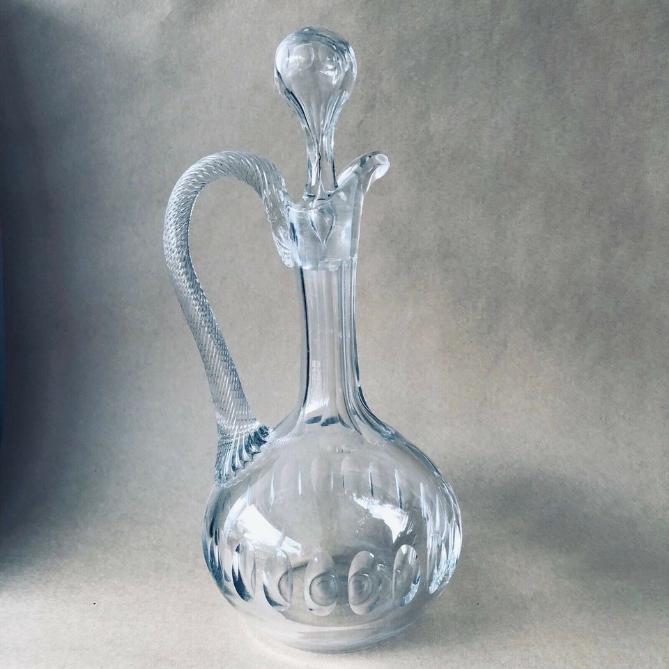 Glas, Karaffel med snoet hank, Holmegaard