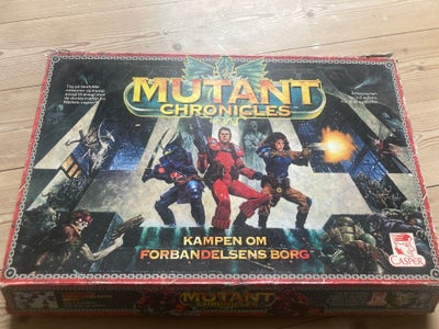 Mutant Chronicles, rollespil, brætspil, Mutant Chronicles. Kampen om Forbandelsens Borg, strategispi