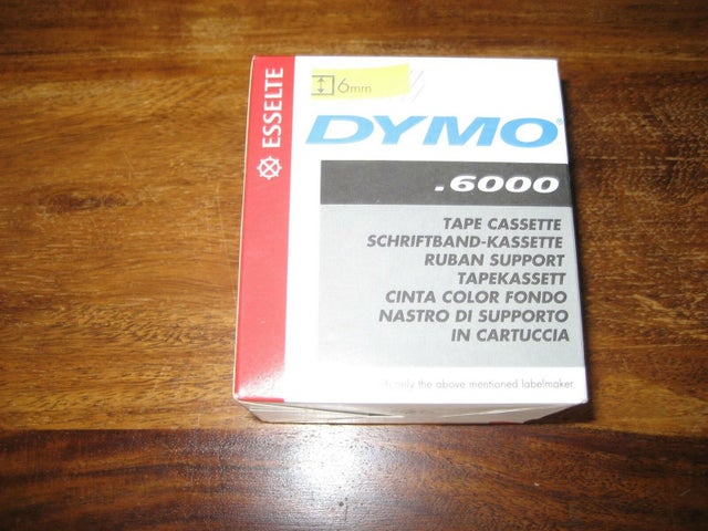 Tilbehør, Dymo, 6000 tape cassette, Original tape kassette…