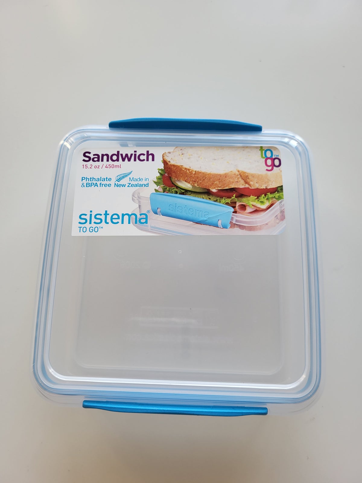 Sistema To Go 15.2 oz Sandwich Box