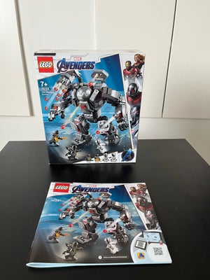 Lego andet, 76124, LEGO 76124 Marvel Super Heroes Avengers War kamprobot. 

Original kasse og instru
