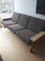 Sofa, træ, 3 pers.